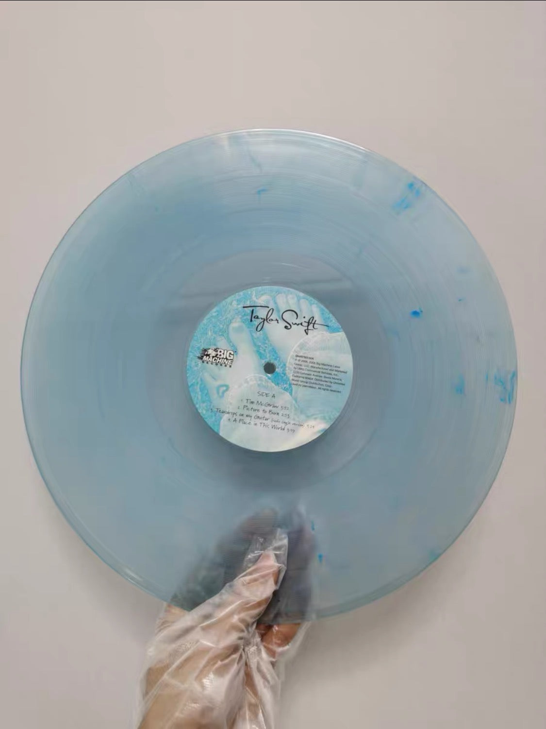 Taylor Swift – Self-Titled RSD US Pressing Blue Vinyl LP (Limited to 3750, No.2692)