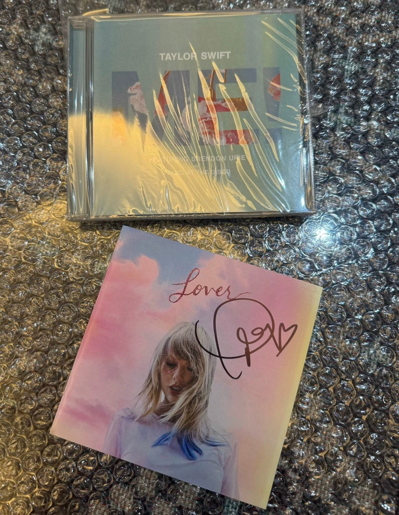 Taylor Swift Lover Signed CD + Songbook Set (Mint Condition)