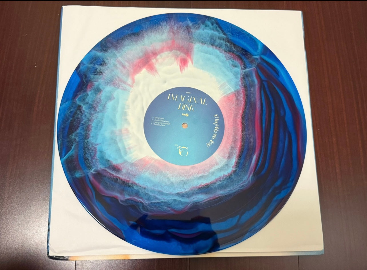 Magdalena Bay Imaginal Disk Brazilian exclusive splatter vinyl LP (limited to 4000, #1572)