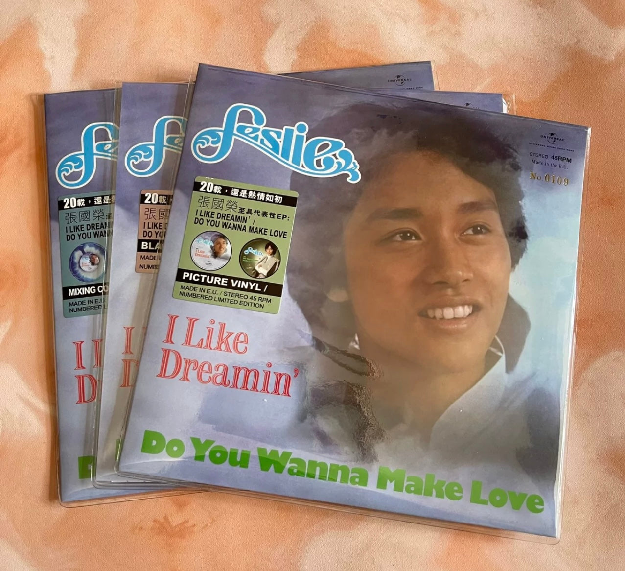 Zhang Guorong (Leslie Cheung) - I Like Dreamin’ (Limited Numbered Edition, 7-inch Colored Vinyl, 3LP Box Set)