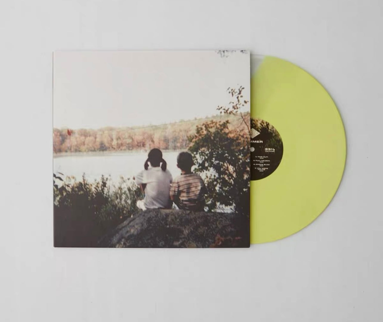 nothing,nowhere. split yellow/clear vinyl LP