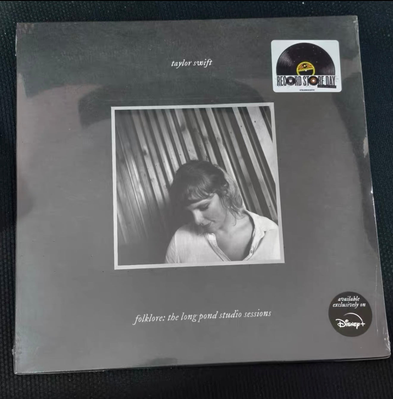 Taylor Swift Folklore Long Pond RSD Ltd Ed Grey Vinyl US Press Sealed