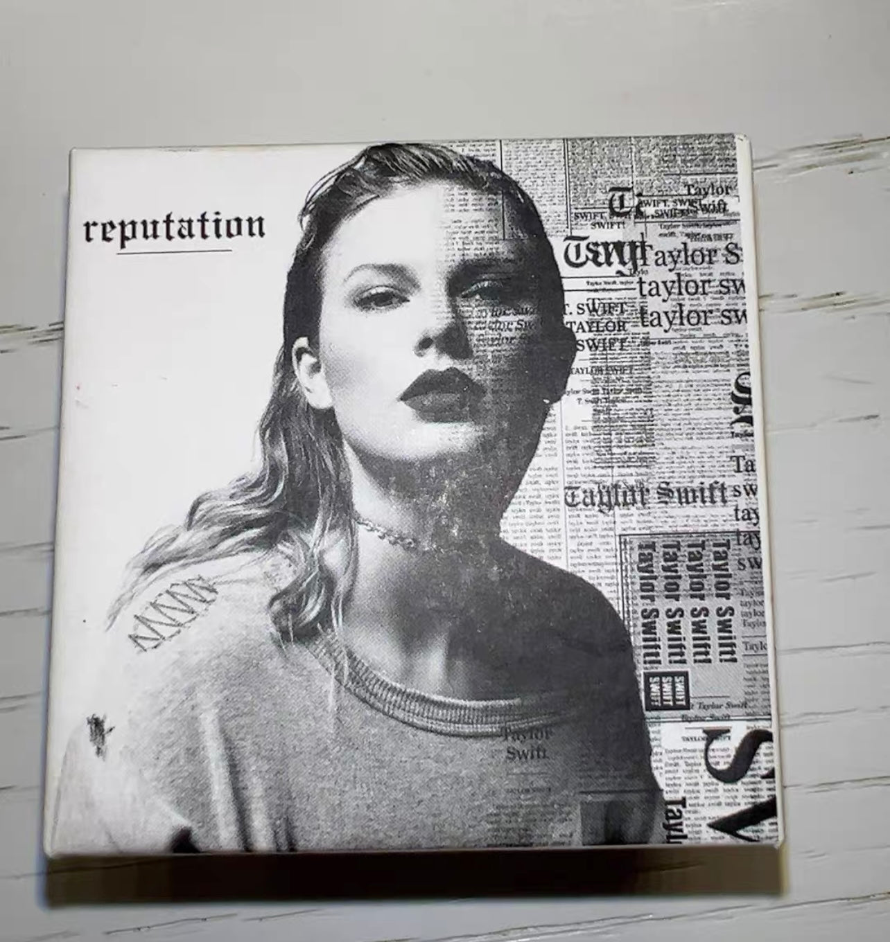 Taylor Swift “Reputation” Autographed CD with Signed Paper