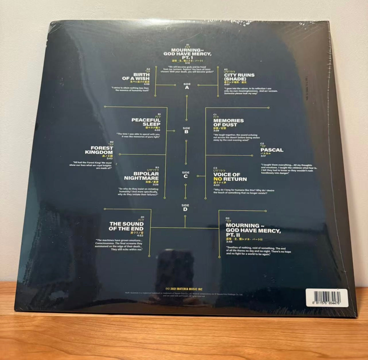 NieR: Become as Gods OST Limited Vinyl (2LP)