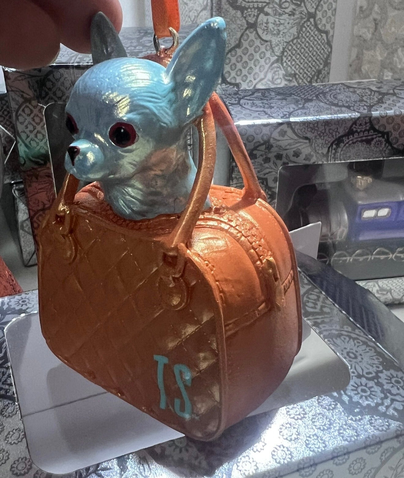 Taylor Swift The Tortured Poets Department Chihuahua Ornament - Official Store Exclusive - New Sealed