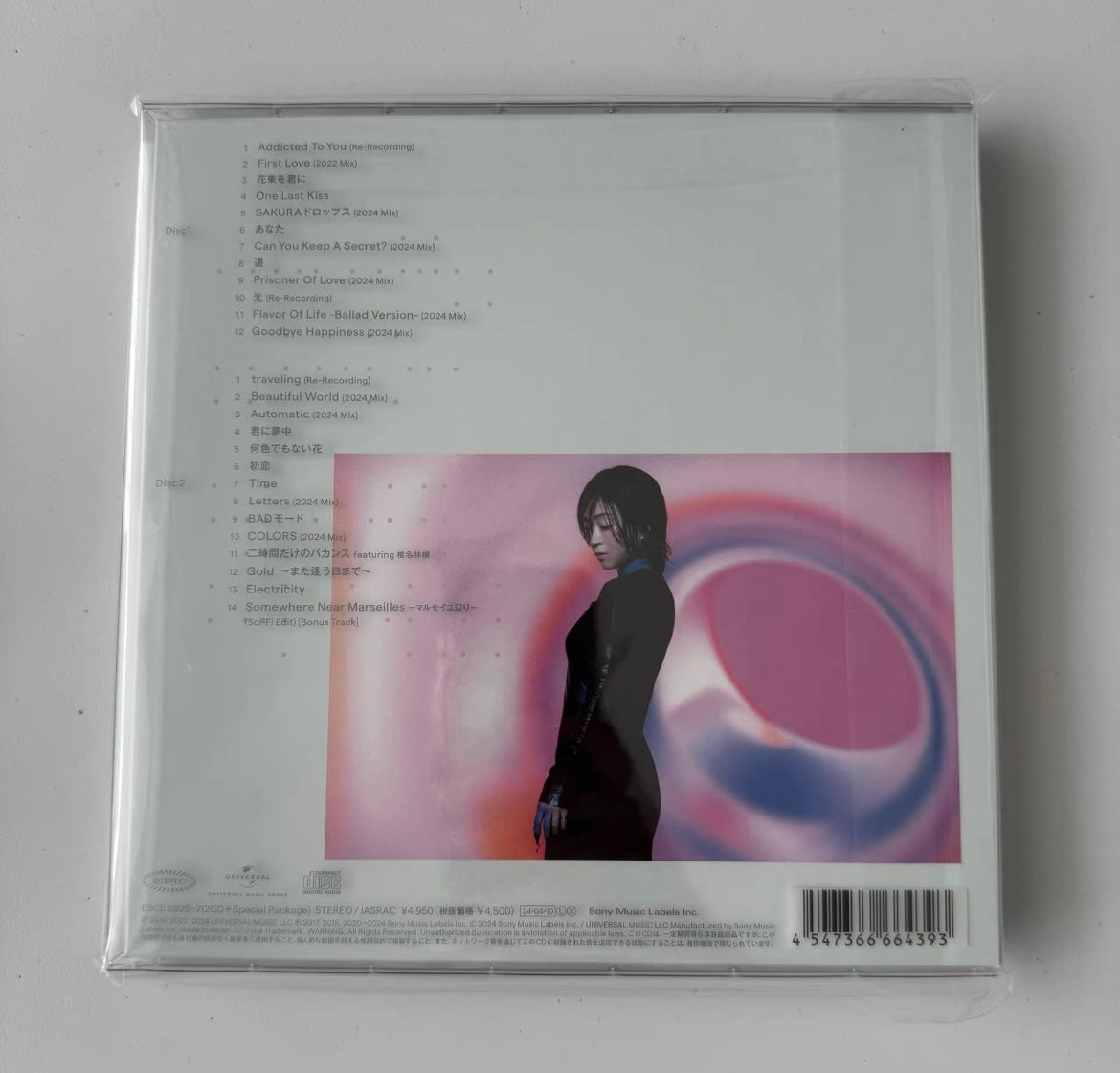 Utada Hikaru – Science Fiction (25th Anniversary Edition) 2CD Limited First Press