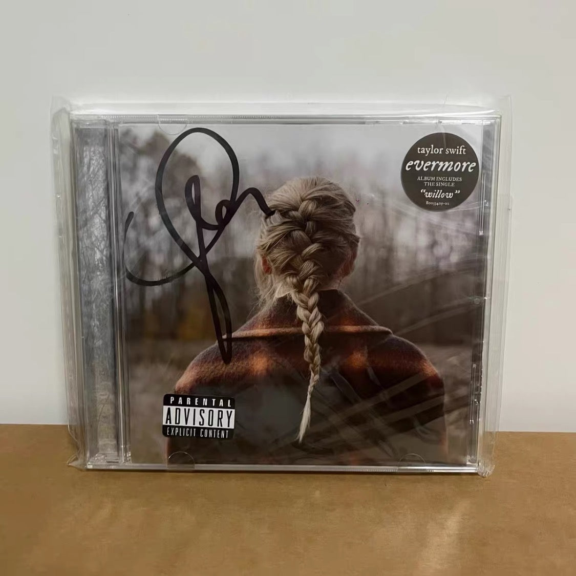 Taylor Swift evermore Signed Brand New Unopened, Signature as Shown, Excellent Condition