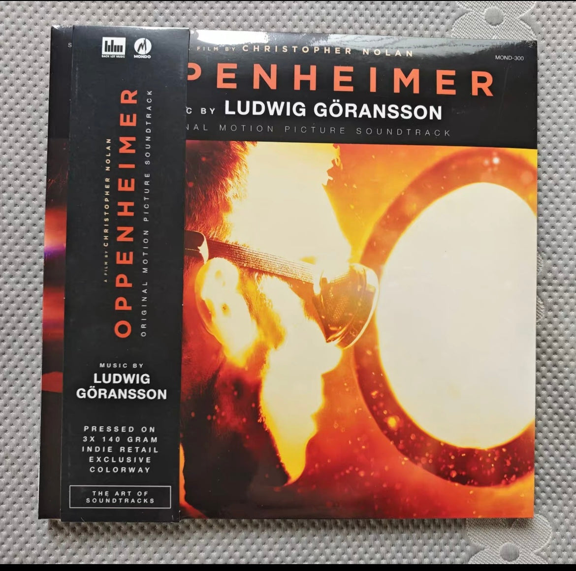 Oppenheimer – Original Motion Picture Soundtrack 3LP Orange Vinyl