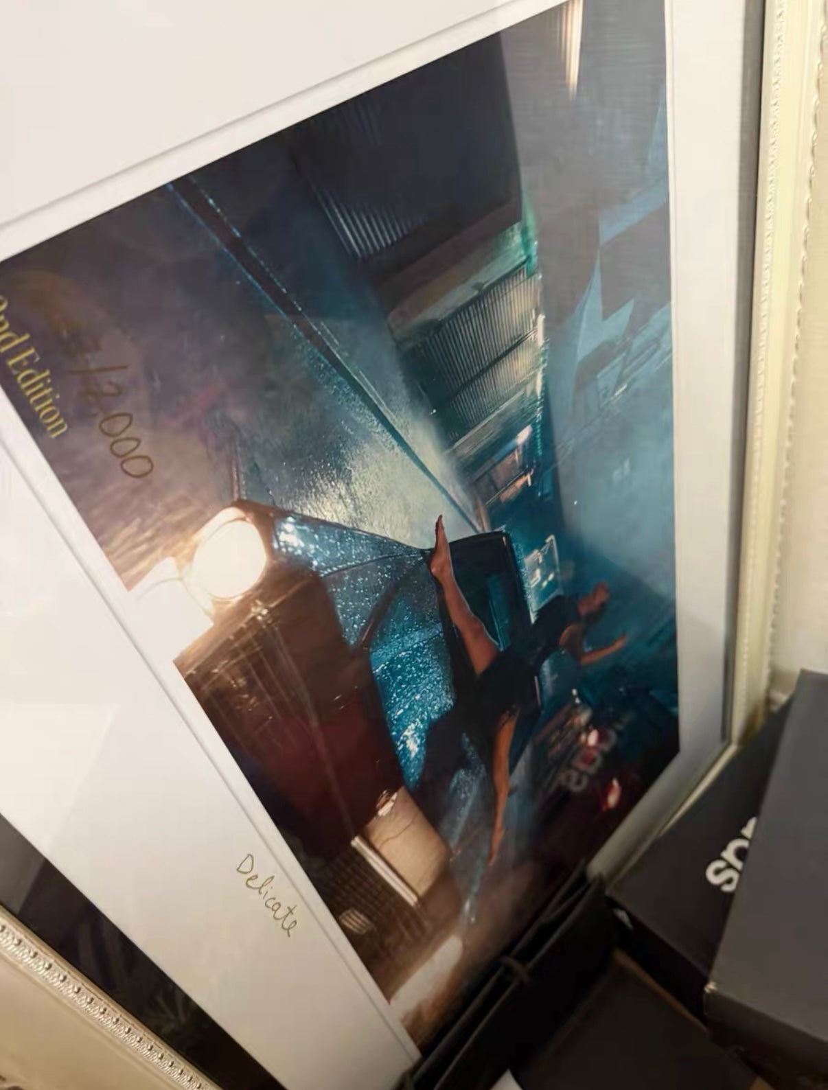 Taylor Swift Delicate Discontinued Framed Poster 2nd Edition Read Desc