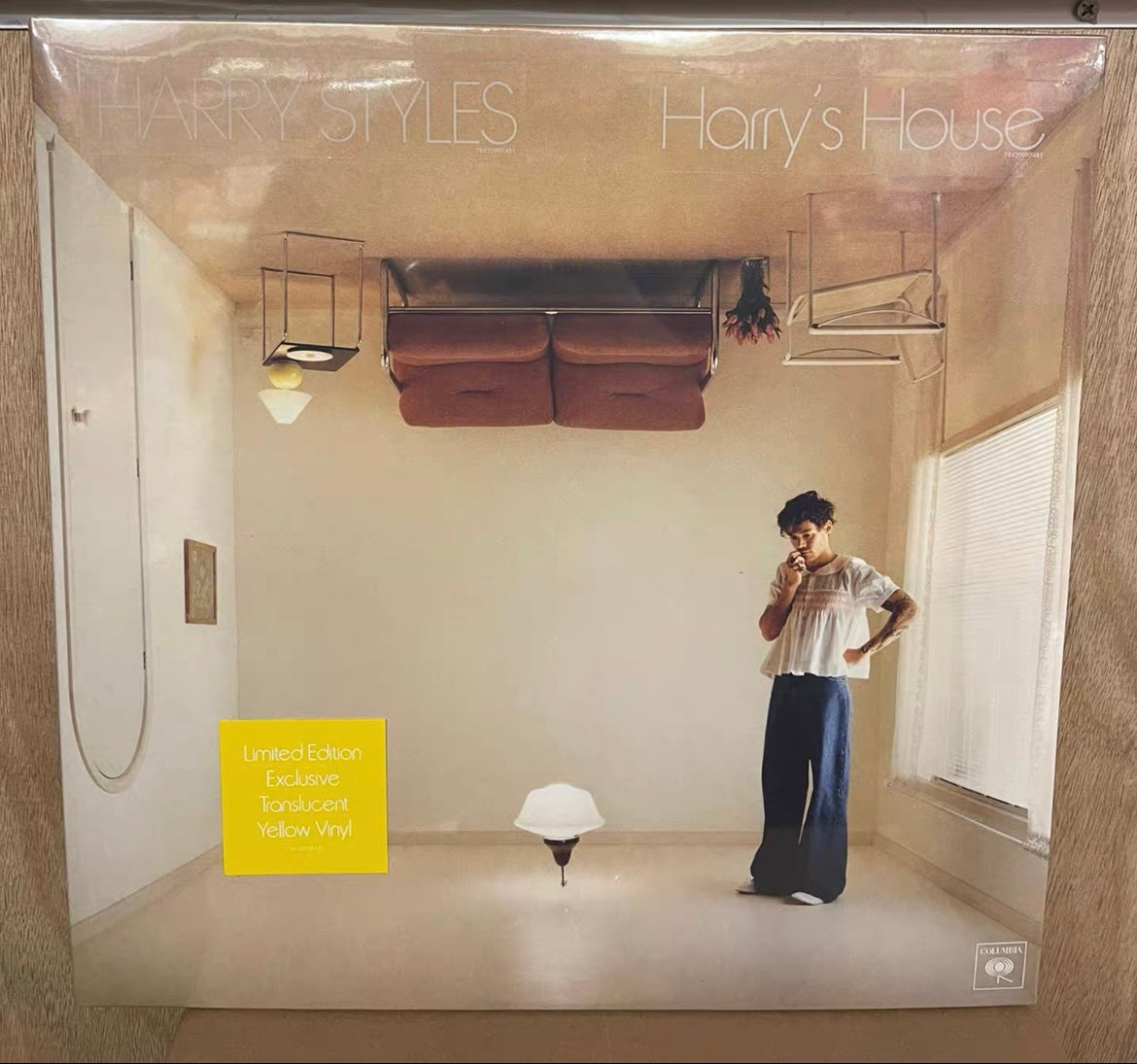 Harry Styles Harry's House LP yellow vinyl limited edition sealed