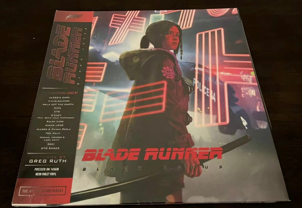 Blade Runner Black Lotus original soundtrack 1LP neon violet vinyl limited edition sealed