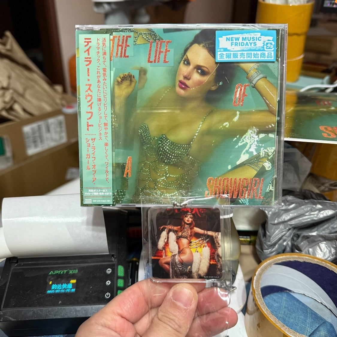 Taylor Swift The Life of a Showgirl Japanese Edition CD with HMV Exclusive Bonus (Sealed)