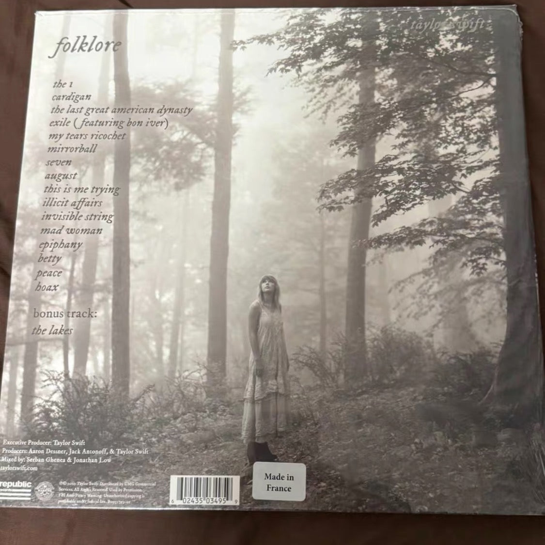 Taylor Swift – Folklore Variants 2–8 EU Translucent Vinyl Bundle Sealed M/M