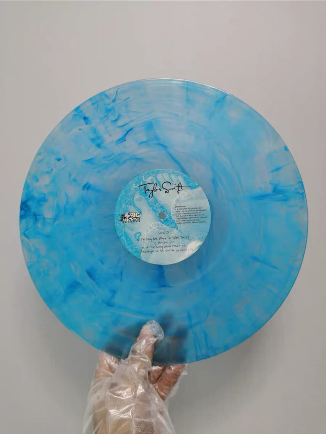 Taylor Swift – Self-Titled RSD US Pressing Blue Vinyl LP (Limited to 3750, No.2692)