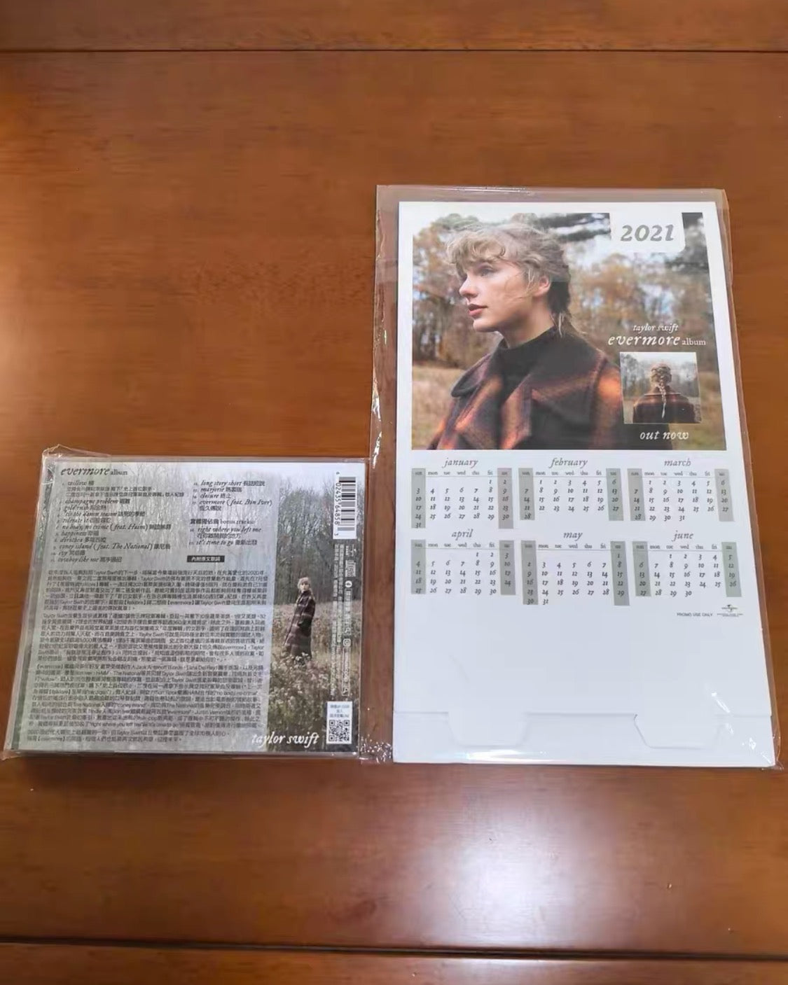Taylor Swift – Folklore Taiwan CD 1–8 + Evermore Bundle 9CD EU Press Sealed M/M