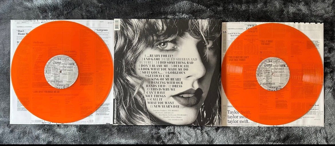 Taylor Swift – reputation Limited Edition Orange Vinyl