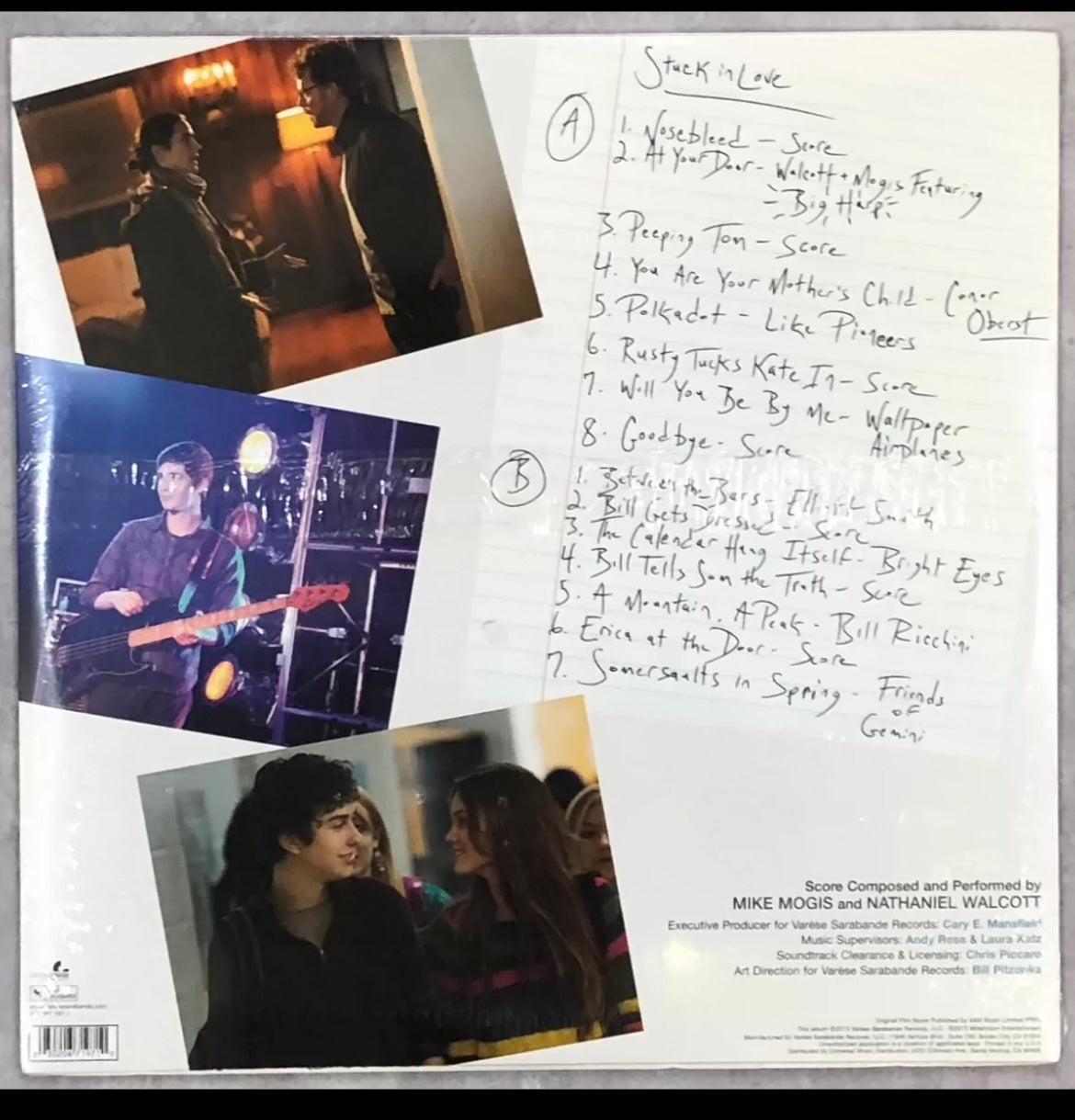 [JUST AS SHOWN]  Various – Stuck In Love (Soundtrack) 黑胶 電影《困在愛中》原聲帶 黑膠