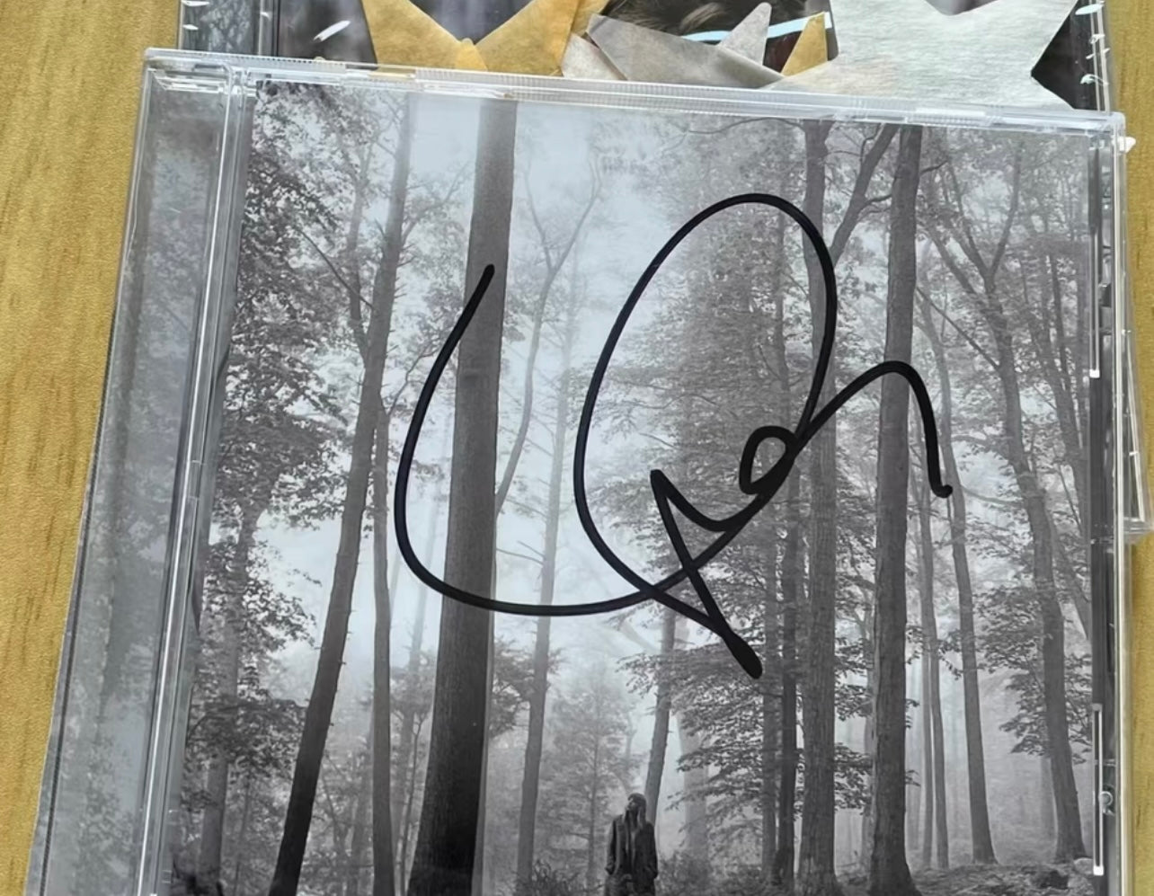 Taylor Swift Folklore Autographed Signed CD 1st Batch US Official Webstore Brand New Sealed