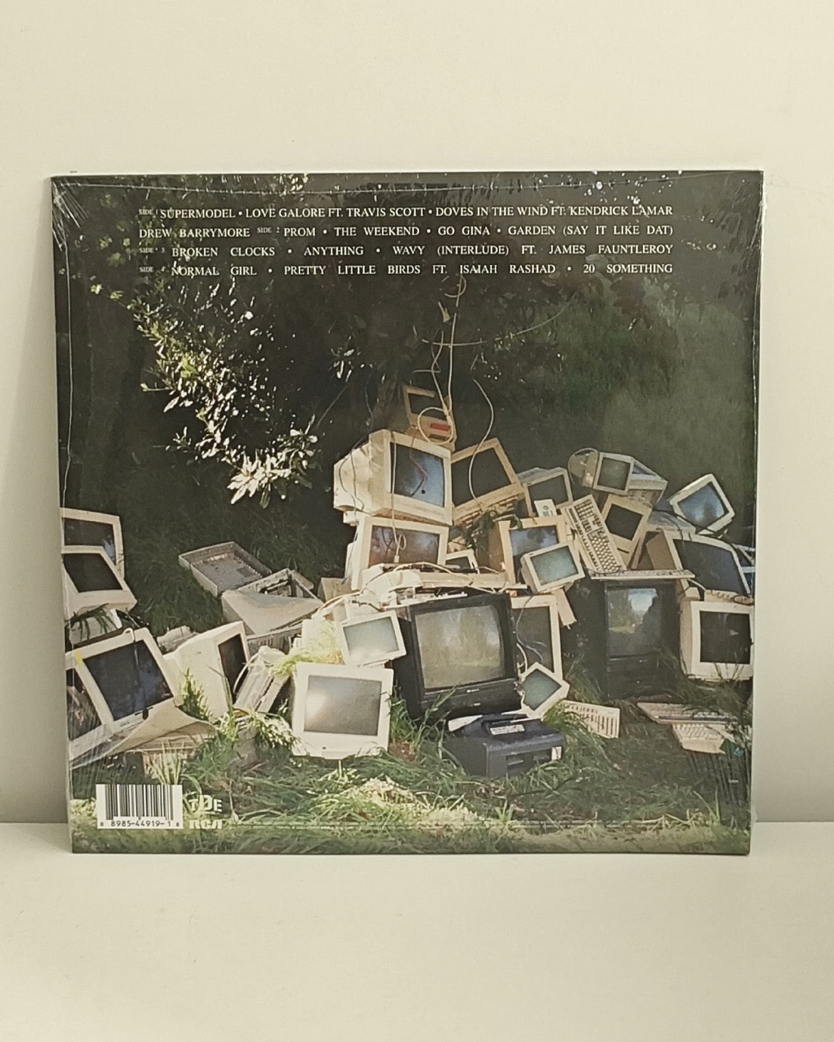 SZA - Ctrl, Translucent Green/Black Vinyl 2LP, Brand New Sealed