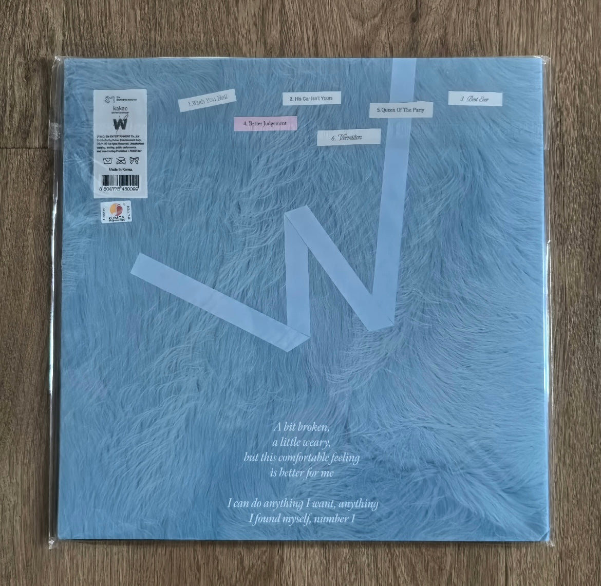 Wendy – Wish You Hell White Vinyl LP