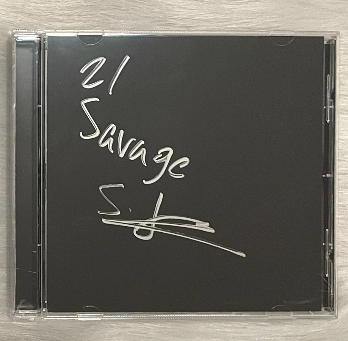 21 Savage American Dream signed CD with autograph card