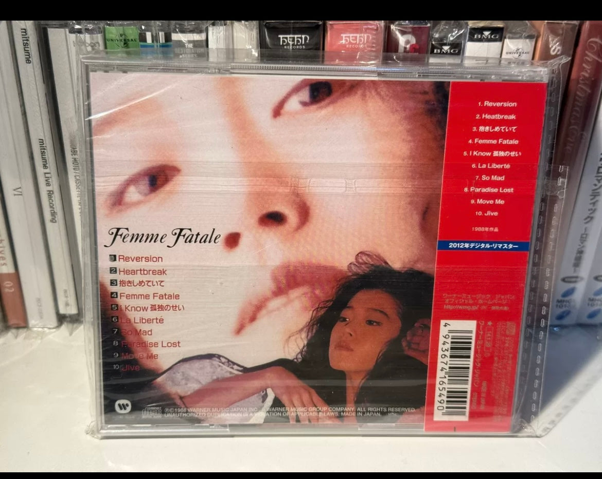 [JUST AS SHOWN]  中森明菜 - Femme Fatale 蛇蝎美人 日版CD