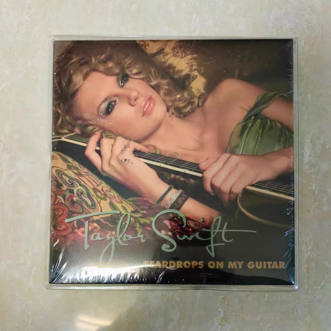 Taylor Swift *Teardrops on My Guitar* 7" Green Vinyl Single (#2514/4000, Sealed)