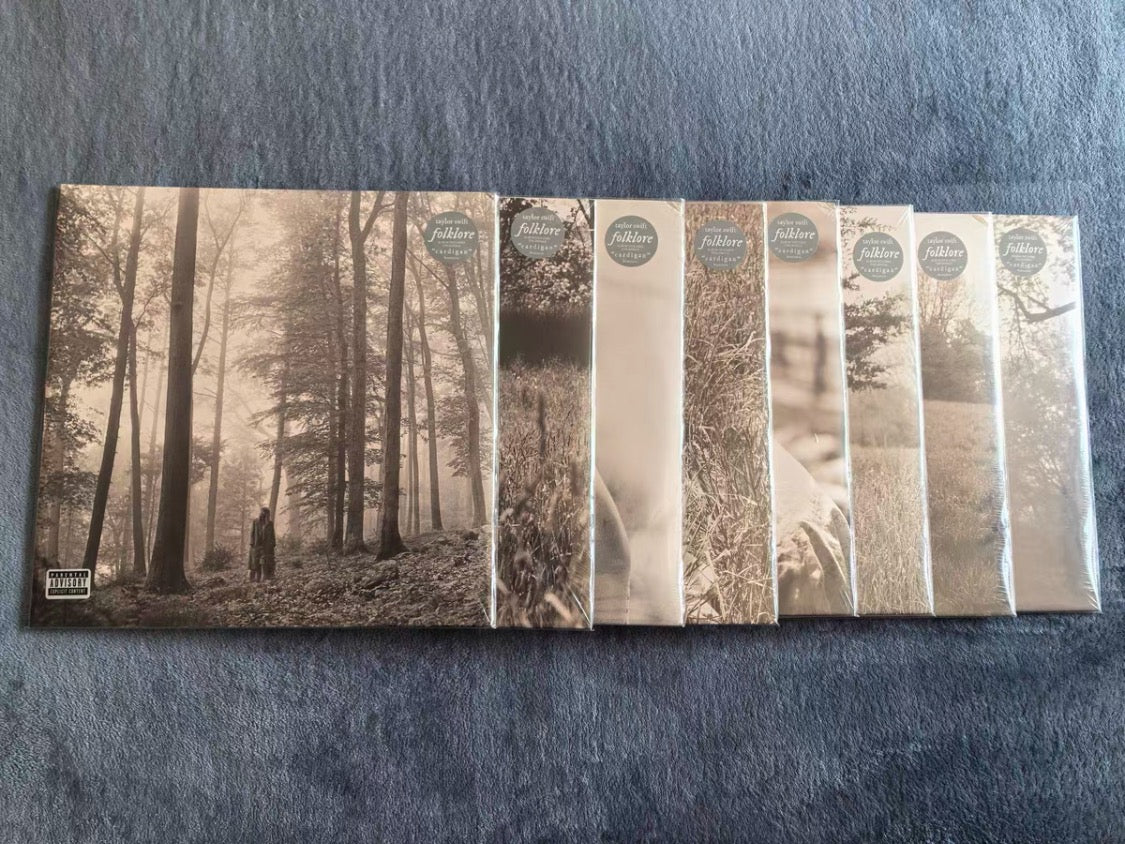 Taylor Swift – Folklore Complete 8 Vinyl LP Set US First Week France Press