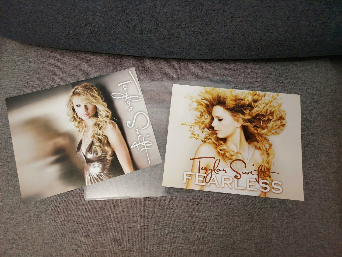 Taylor Swift Fearless Promo Poster Change Era Collectible Poster