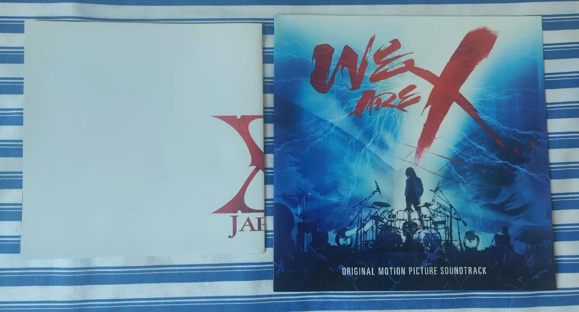 X Japan – We Are X 12" Red & Blue Marbled Vinyl Limited Edition