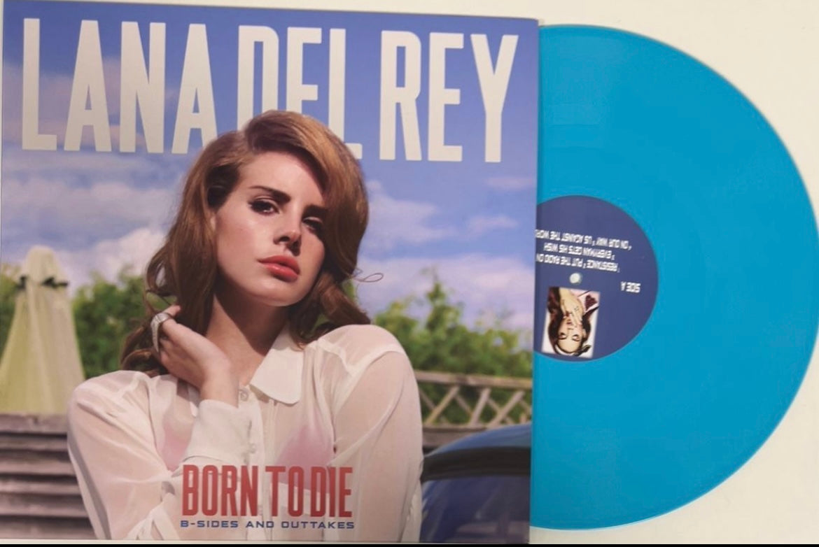 Lana Del Rey – Born to Die: B-Sides and Outtakes [Bootleg LP, Blue Vinyl]