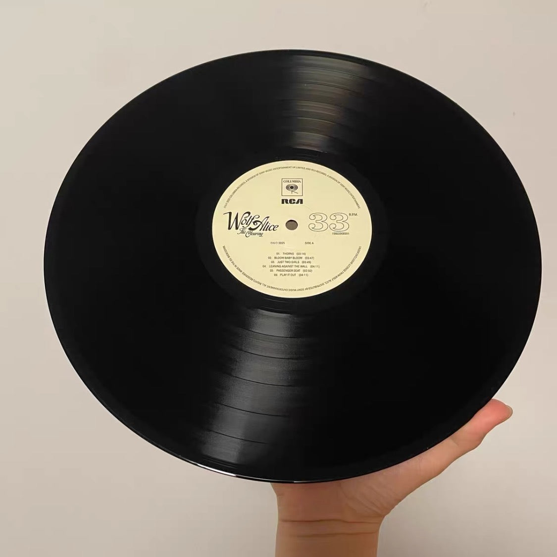 [In Stock] Wolf Alice Custom Signed VinylWolf Alice - The ClearingBritish Rock Band Wolf Alice WA New AlbumPersonally Signed Vinyl Custom Signed Colored Vinyl