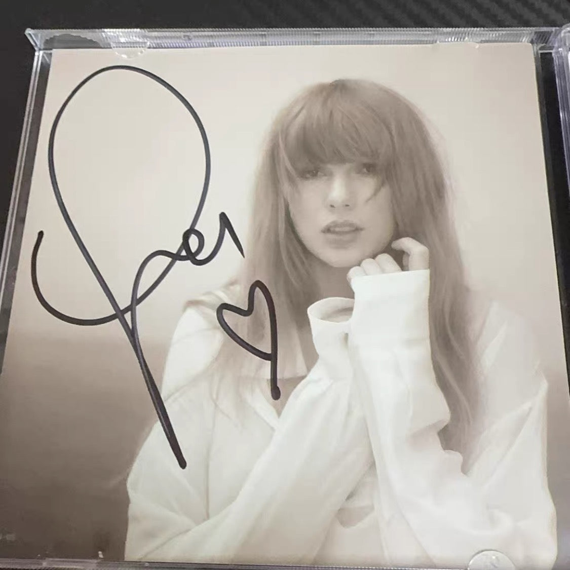 Taylor Swift The Tortured Poets Department Signed CD - US Signed, Standard Version