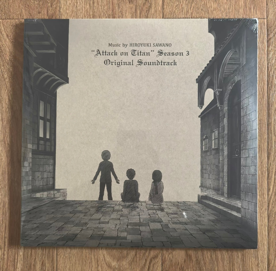 Attack On Titan Season 3 Original Soundtrack by Hiroyuki Sawano 3LP Orange Swirl Vinyl