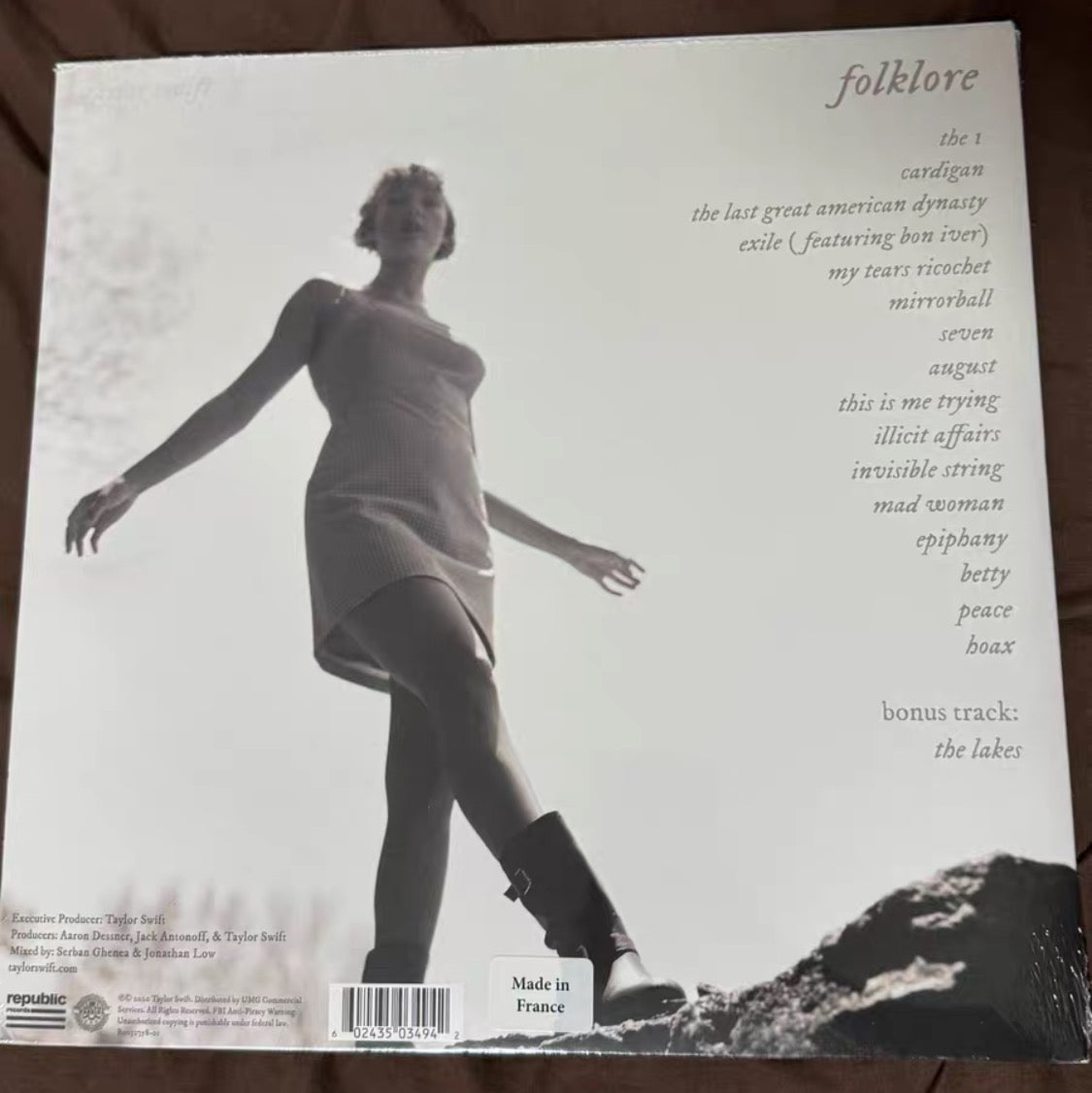 Taylor Swift – Folklore Variants 2–8 EU Translucent Vinyl Bundle Sealed M/M