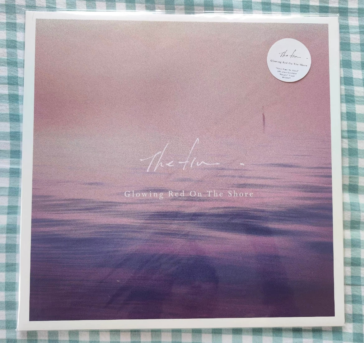 The fin - Glowing Red On The Shore (Purple Vinyl LP, White Noise Edition)