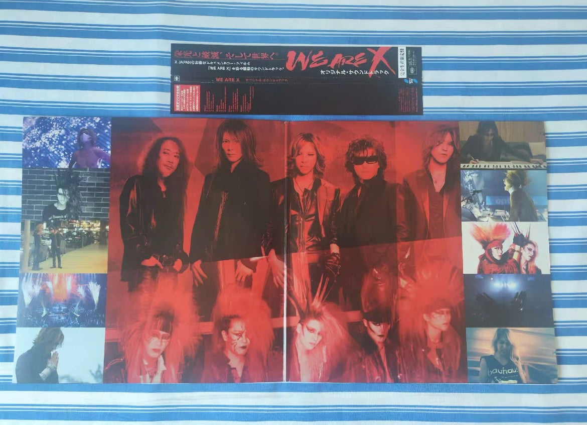 X Japan – We Are X 12" Red & Blue Marbled Vinyl Limited Edition