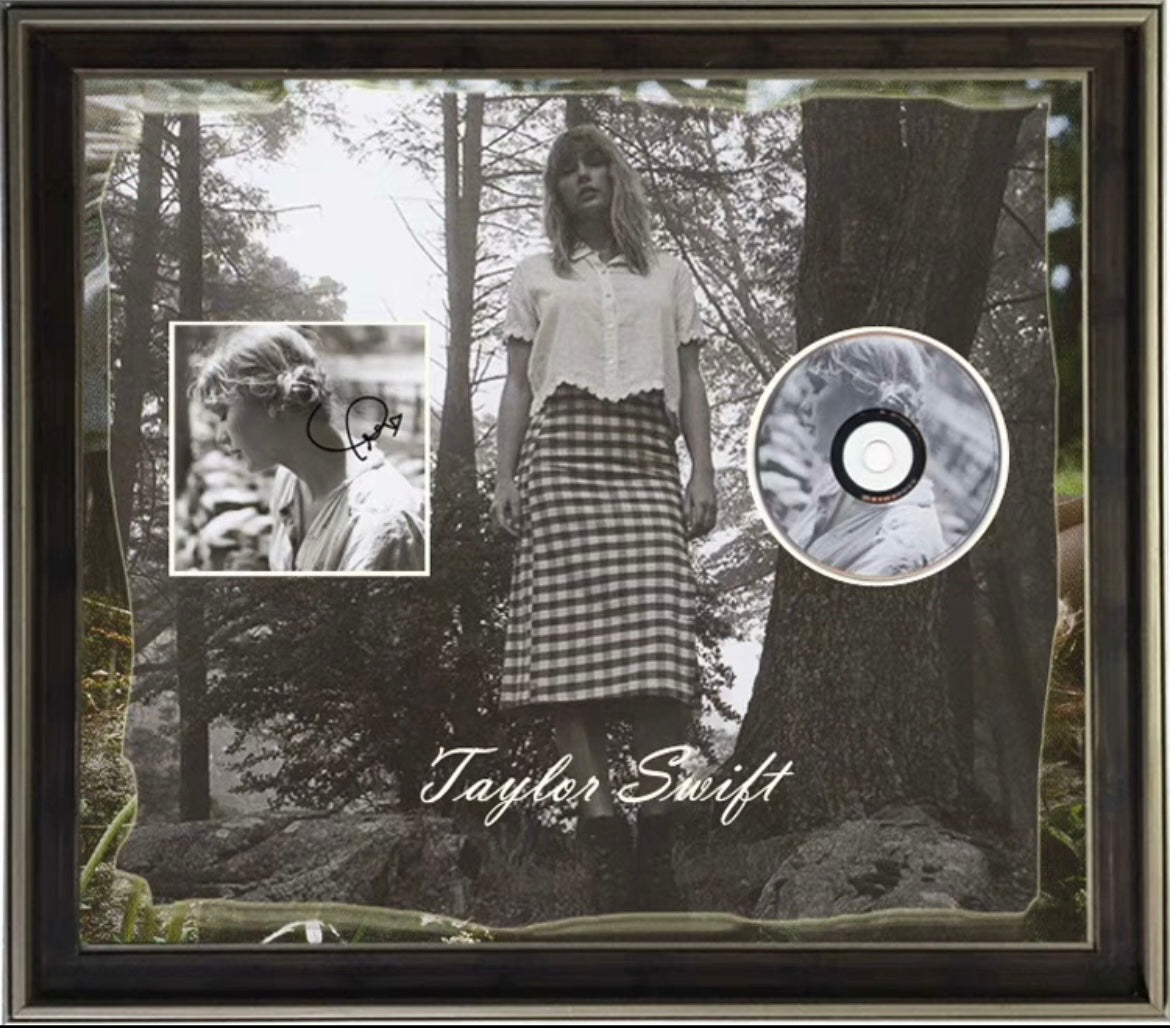 Taylor Swift Autographed Reputation & Folklore Limited Edition Vinyl LP Collection