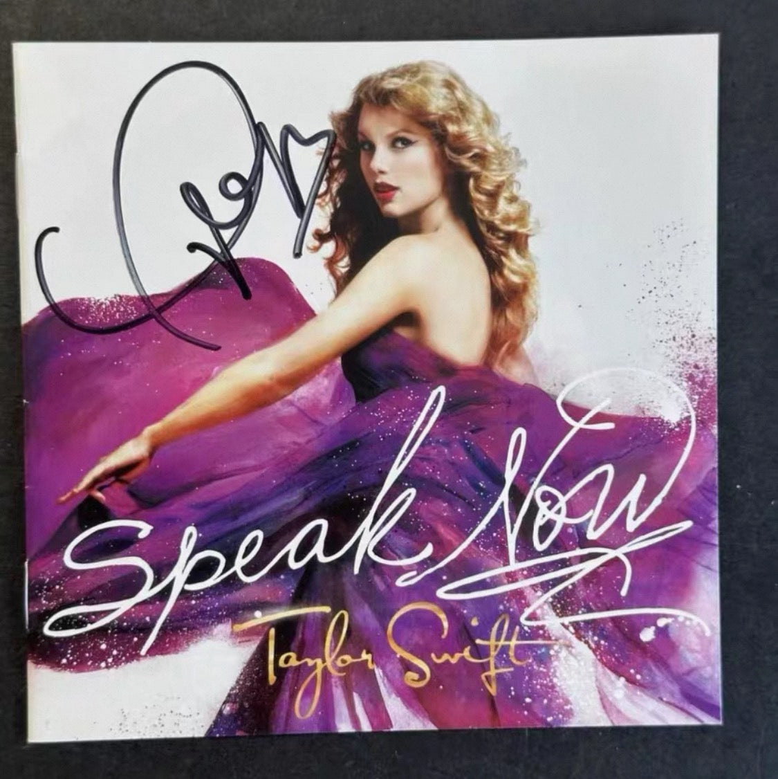Taylor Swift Speak Now Signed CD PSA Certified Autographed NM