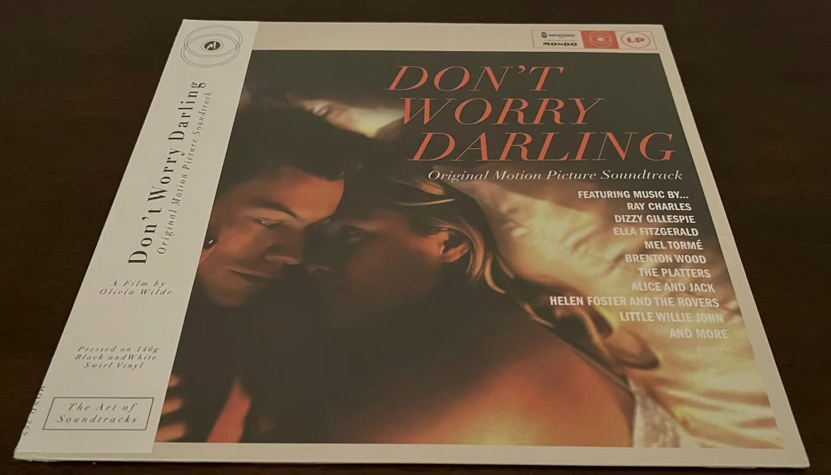 Don't Worry Darling songs from the film 1LP black white marble vinyl limited edition sealed