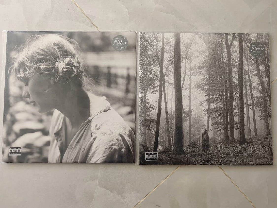 Taylor Swift Folklore Colored Vinyl Bundle - 2 Sets (4 LPs Total