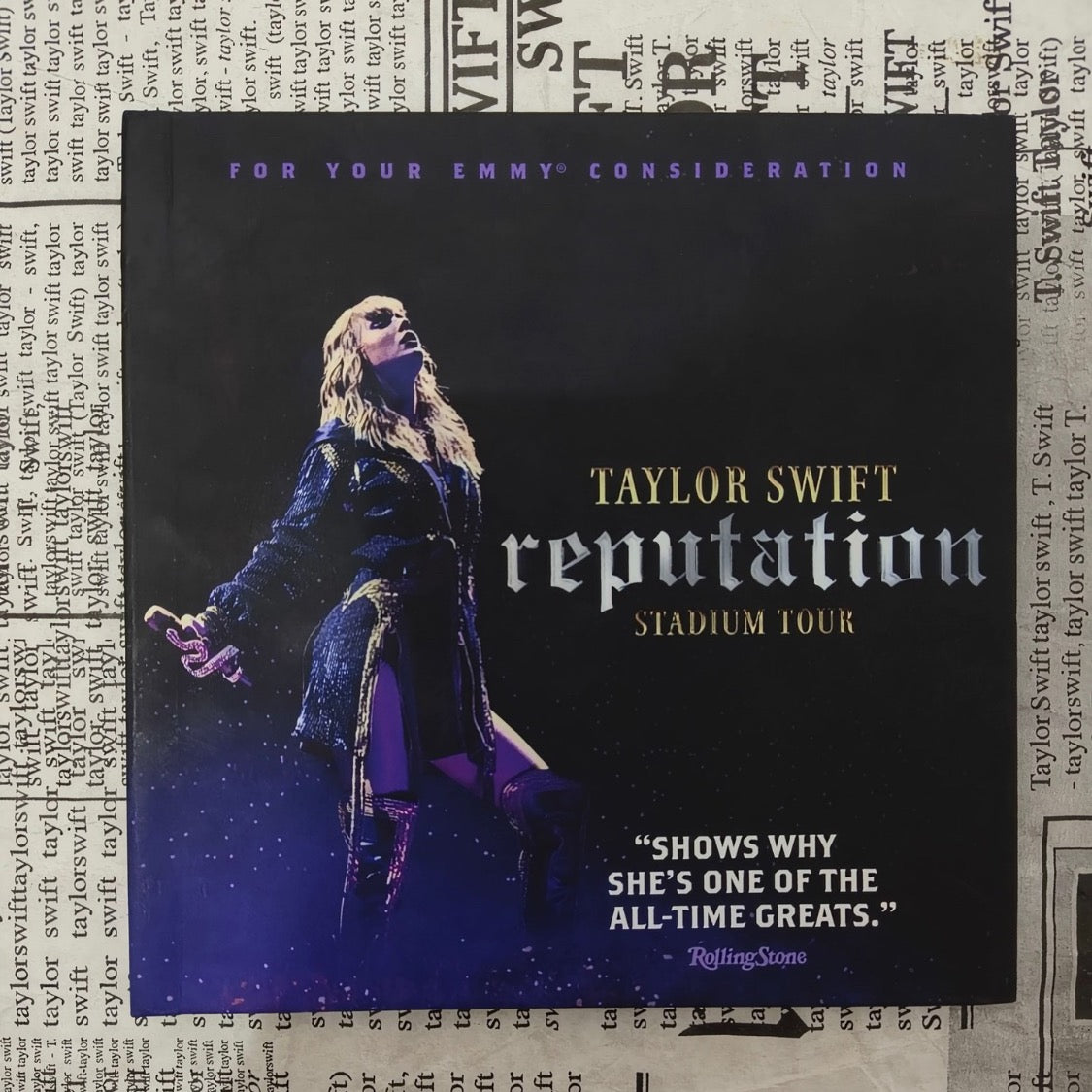 Taylor Swift - Reputation Stadium Tour (DVD-V, Promo) (Mint (M))