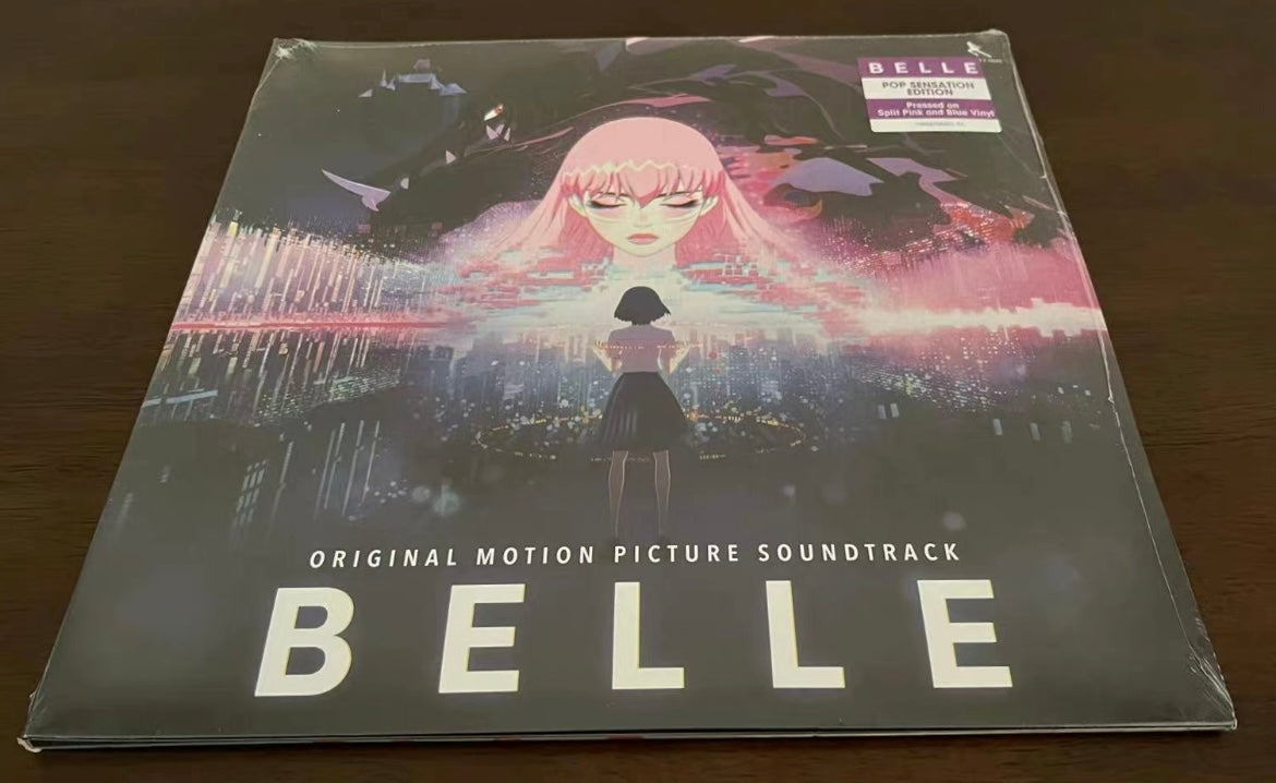 BELLE original soundtrack 2LP blue and pink split vinyl limited edition sealed