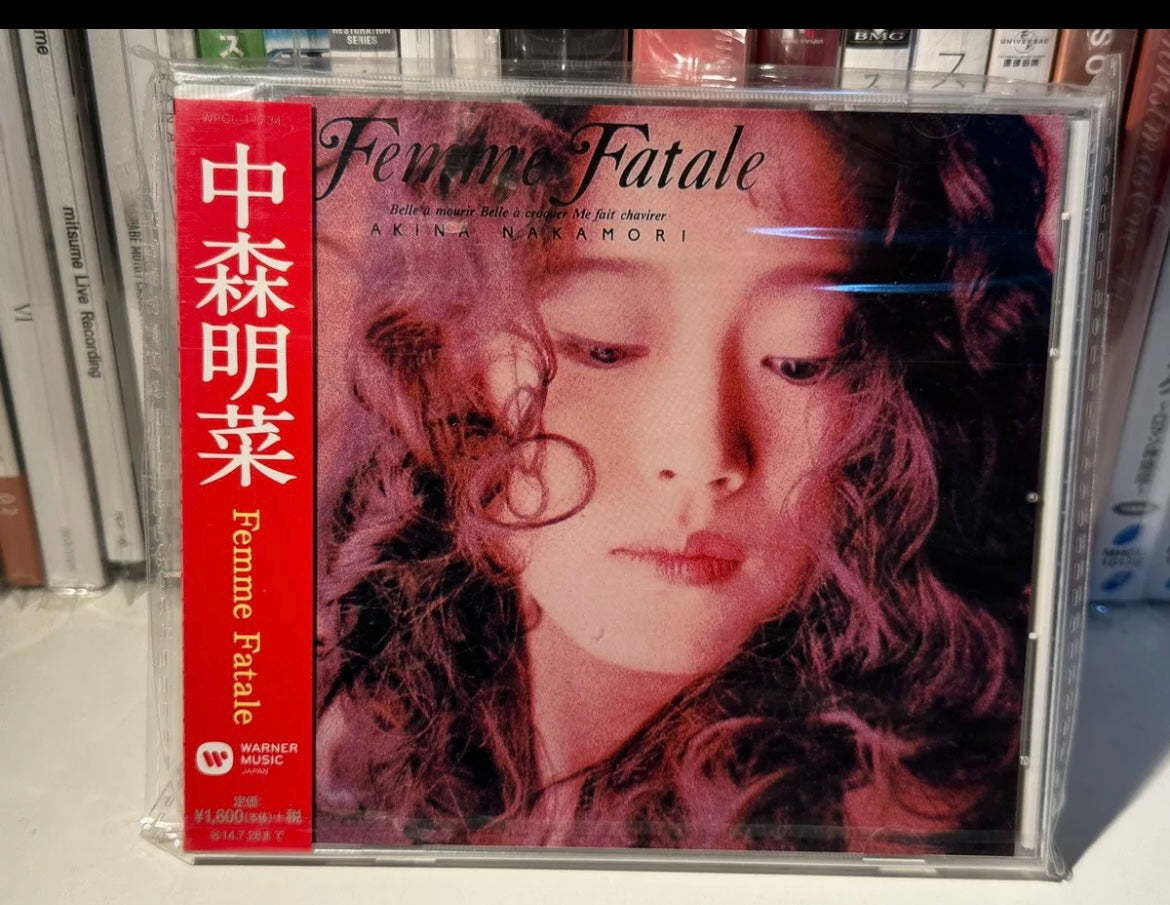 [JUST AS SHOWN]  中森明菜 - Femme Fatale 蛇蝎美人 日版CD