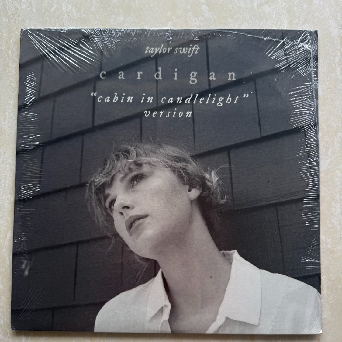 Taylor Swift – Cardigan “Cabin In Candlelight” White 12" Vinyl Sealed