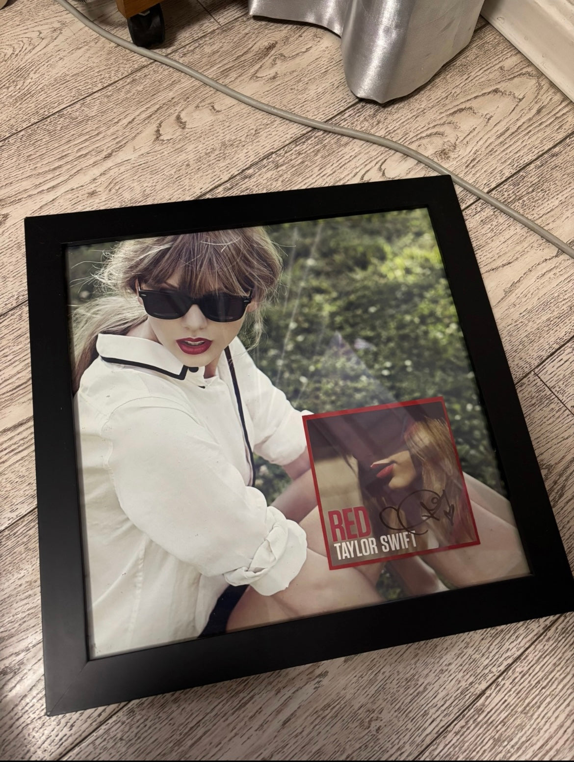 Taylor Swift – Red Era Autographed Framed Photo