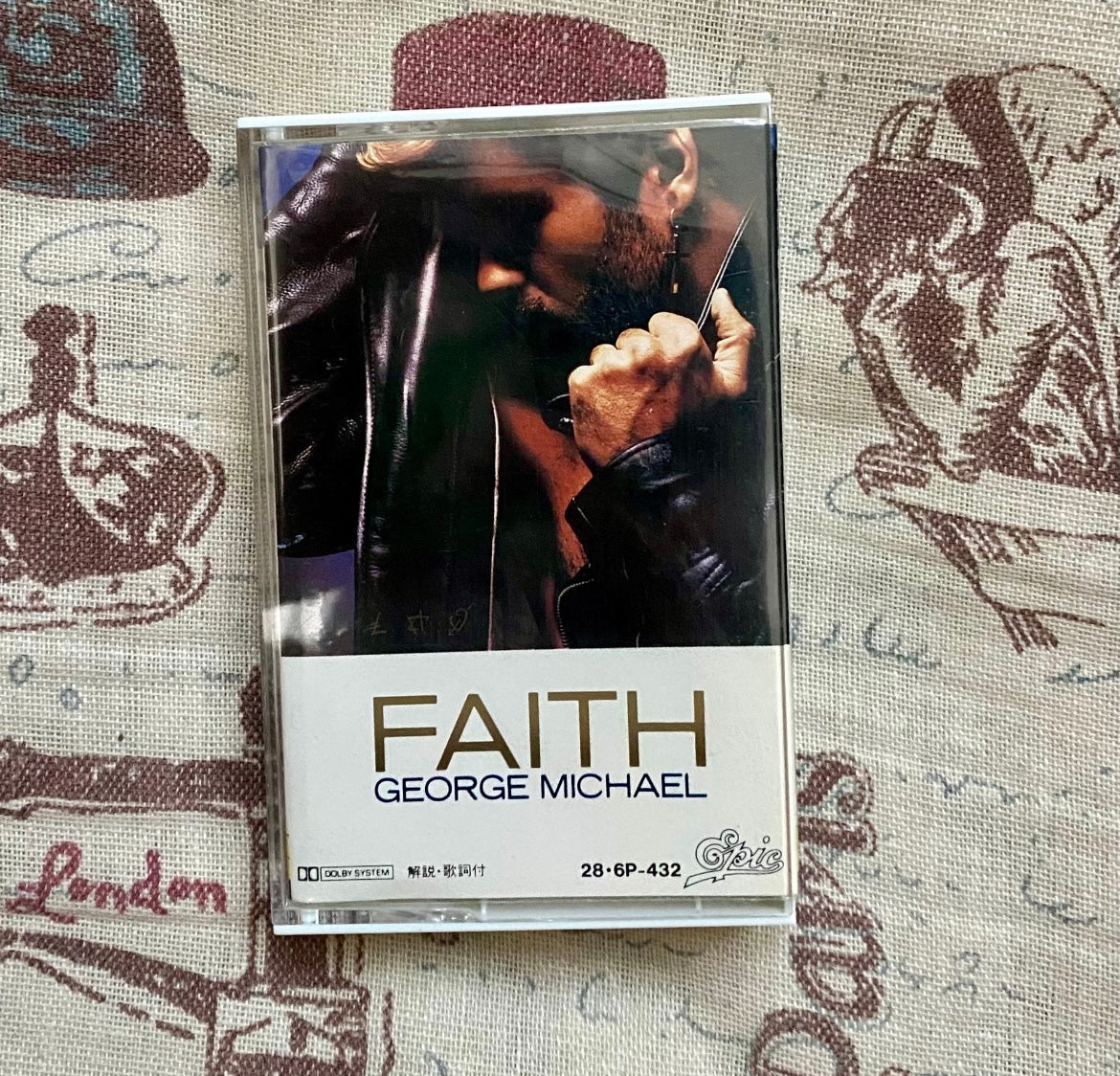 George_Michael_Faith_1987_Japanese_First_Edition_Cassette