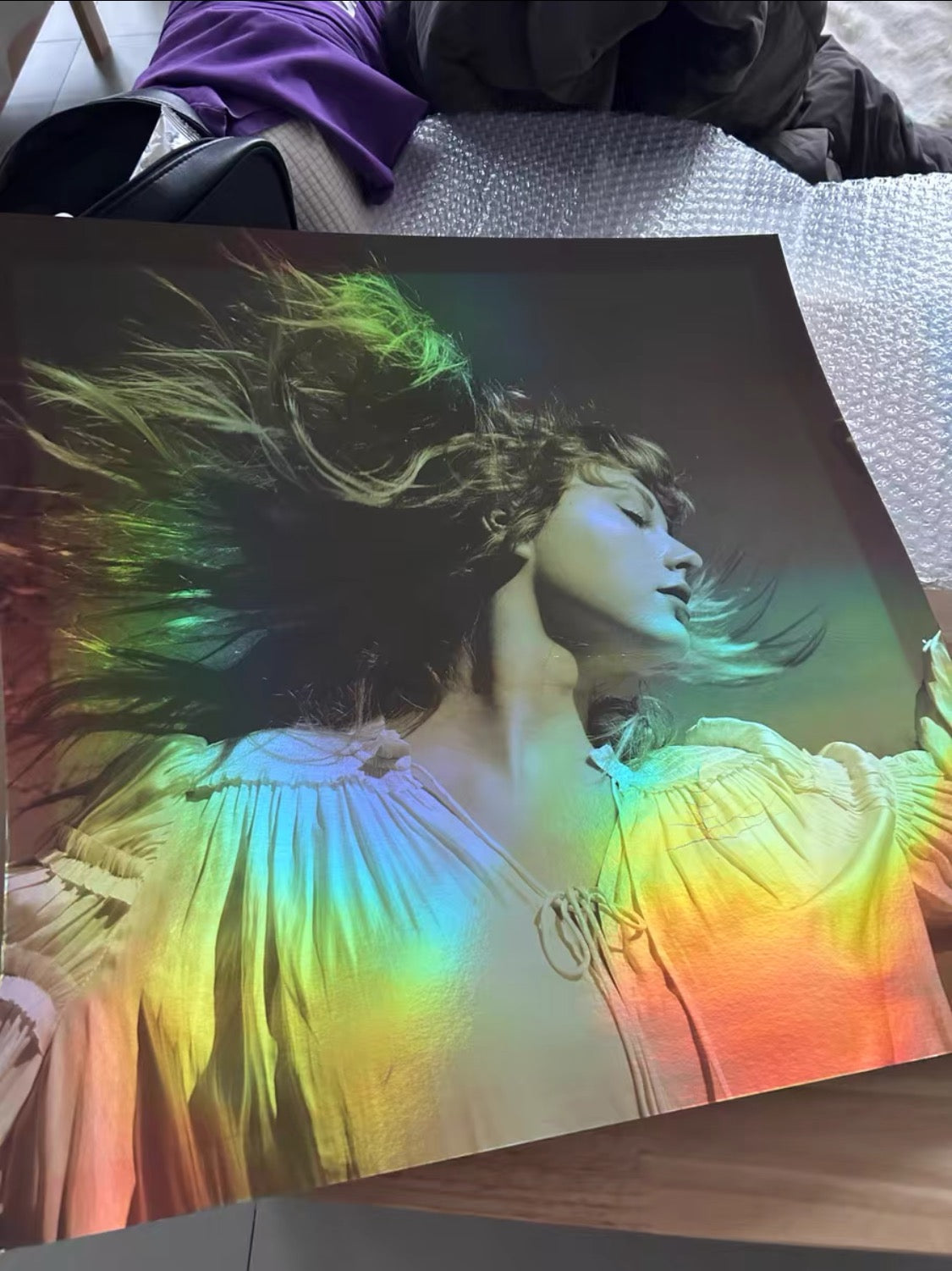 Taylor Swift Fearless Metallic Poster Rare Official Limited Edition Print