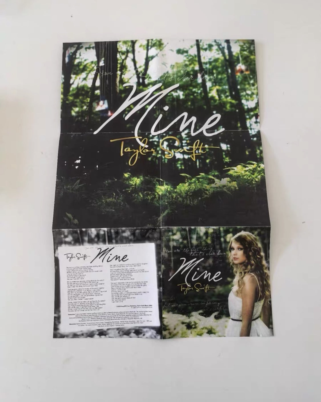 Taylor Swift – Mine CD Single 3 Versions US/UK/EU Bundle NM/VG+