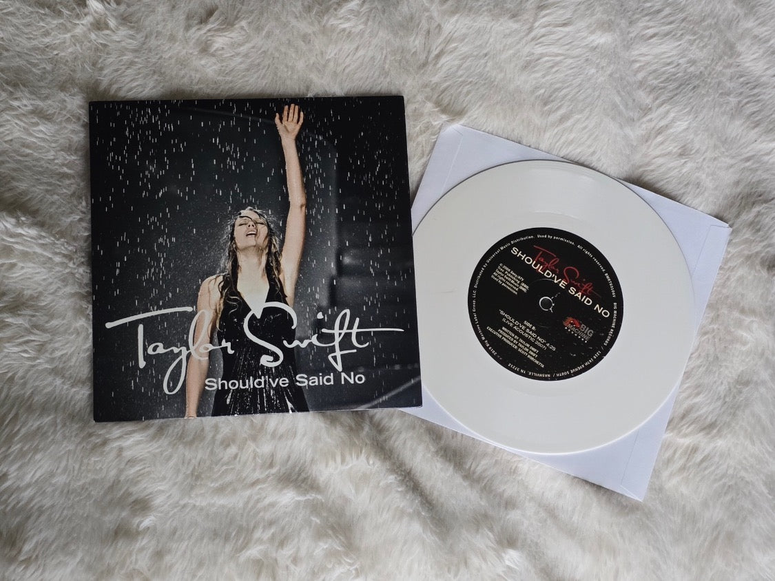 Taylor Swift Should've Said No 7" White Vinyl Limited /4000 Open Box